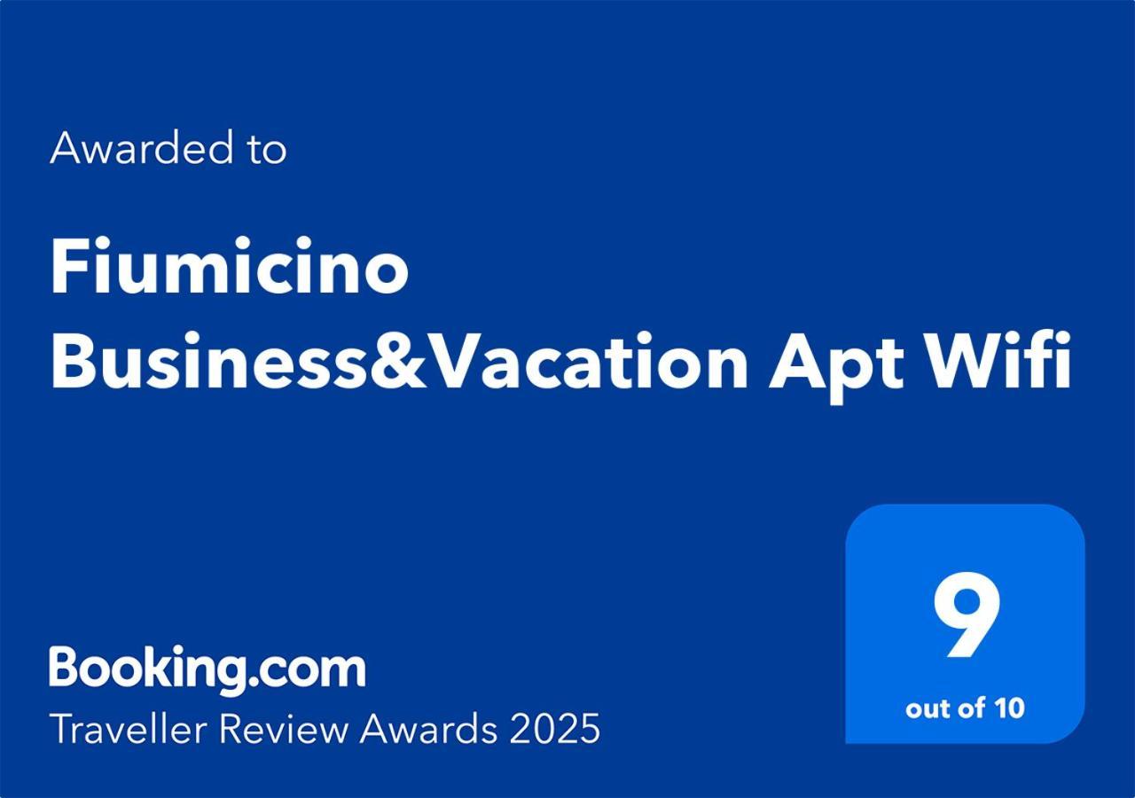 Fiumicino Business&Vacation Apt Wifi Exteriör bild